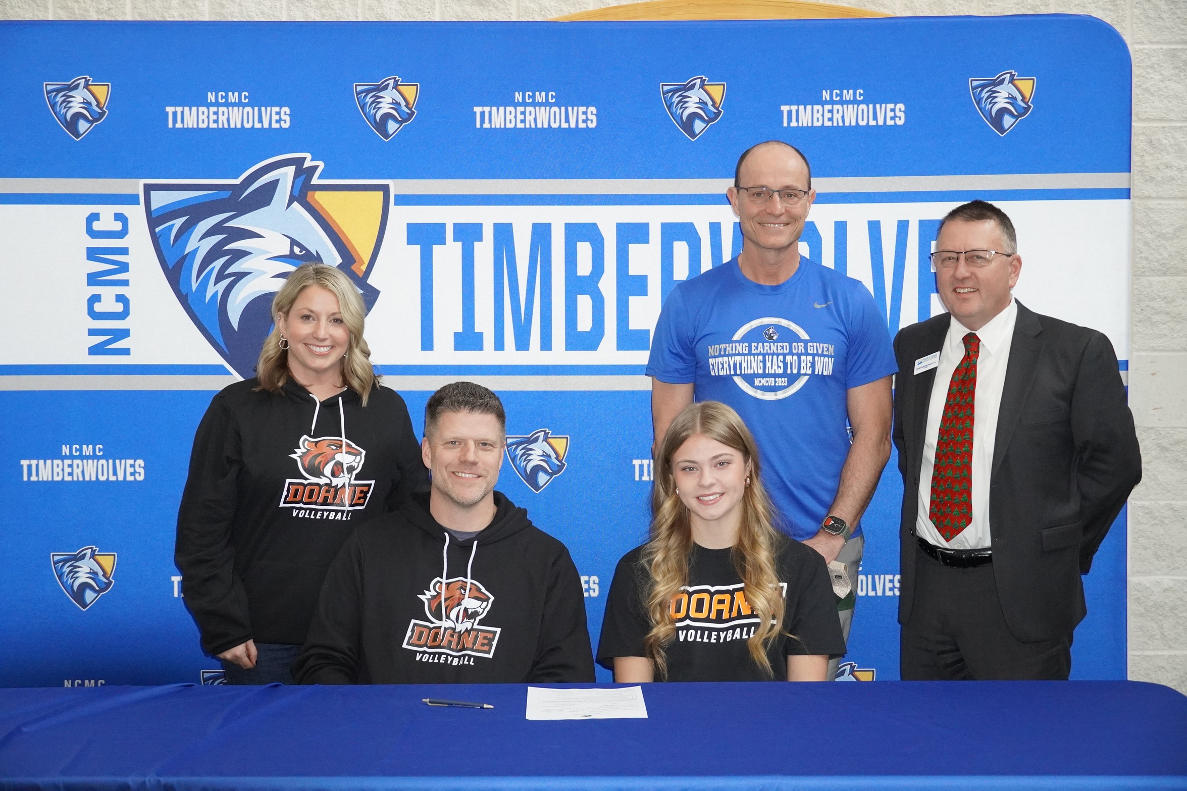 Volleyball Stand Out Chloe Winchell Signs Letter of Intent for Doane University